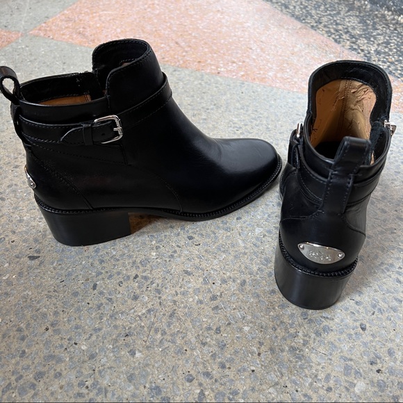 Brand new Coach booties. Black buttery soft leather. Size 10B - Picture 2 of 4